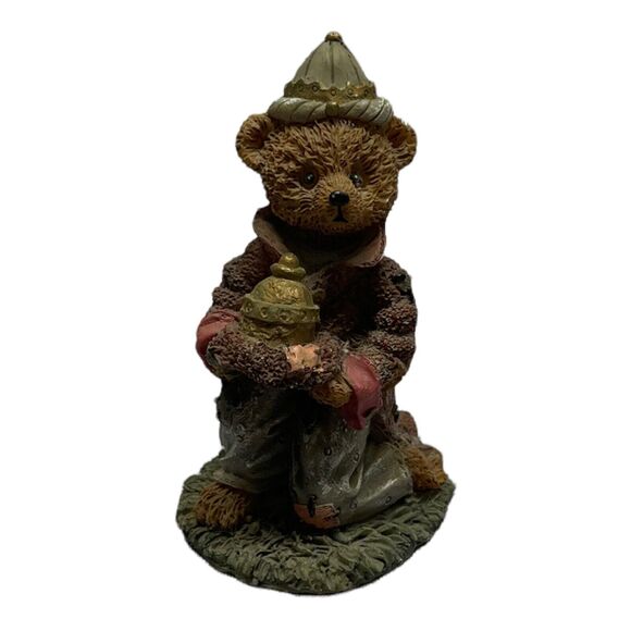 Boyds Bears Patchwork Bear Nativity Collection The Wiseman - Picture 1 of 6